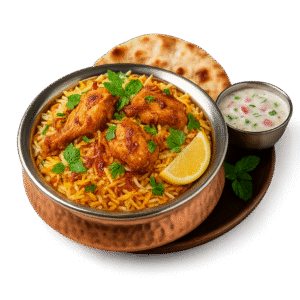 Hähnchen-Biryani (Chicken Biryani)