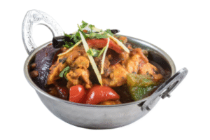 Hähnchen mit Gemüse-Curry (Chicken Sabzi)