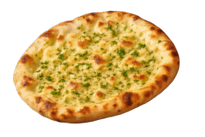 Knoblauchfladenbrot (Garlic Naan)