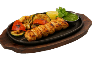 Königliches Hähnchen-Tikka (Murgh Tikka Mughlai)