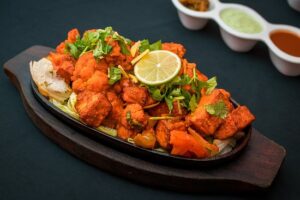 Gemüse-Tikka vom Grill (Sabzi Tikka)